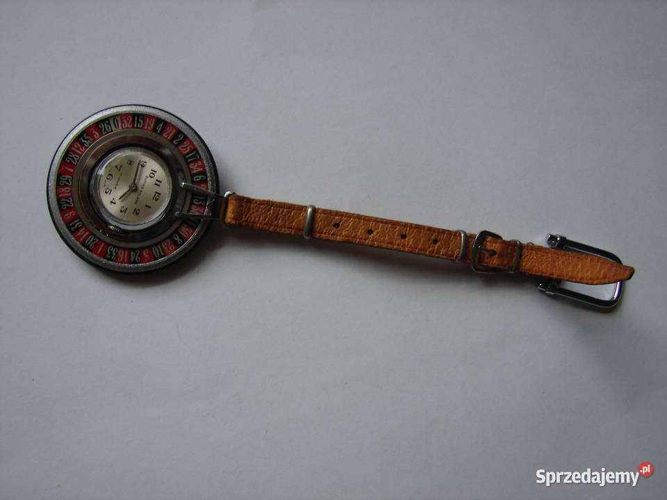 Bumar Poland zegarek ruletka World Time rzadki Warszawa