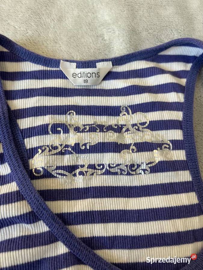 Bluzka koszulka top na ramiączkach bokserka w Jasło