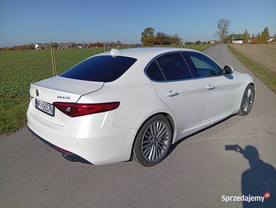 Alfa Romeo Giulia 280 2018 łopatki zmiany biegów mazowieckie Garbatka sprzedam