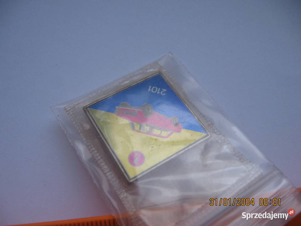 Lada Łada VAZ 2101 kopiejka Żiguli przypinka podkarpackie Przemyśl