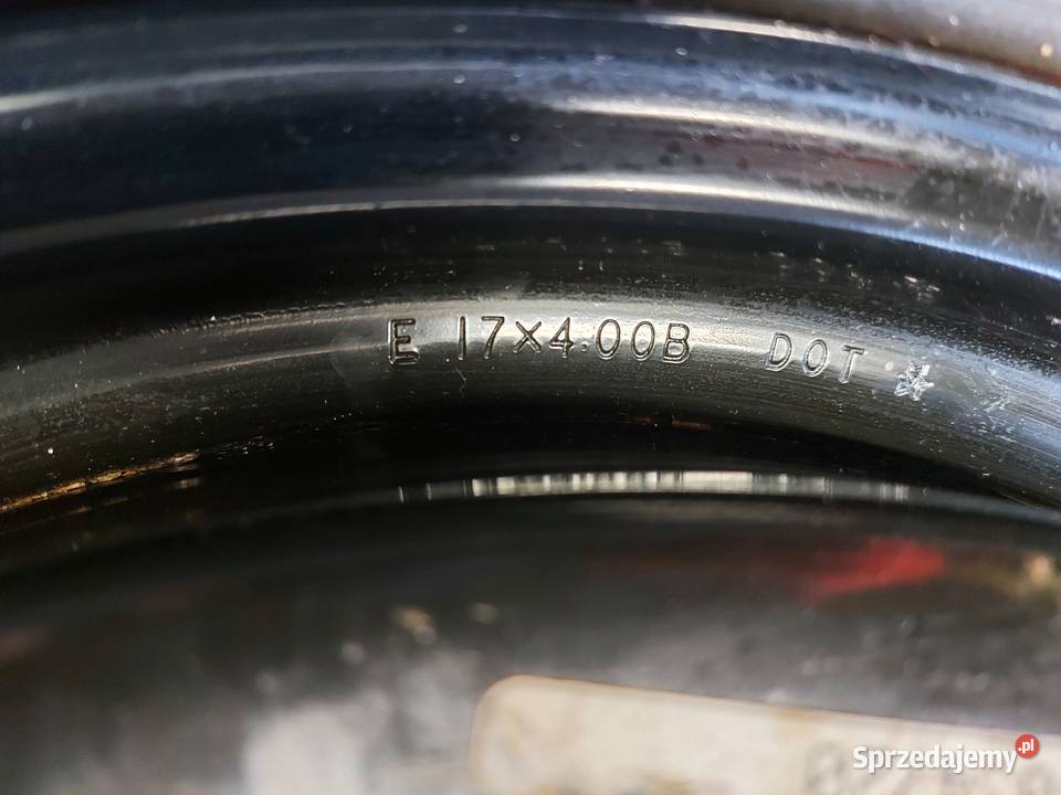 OPEL INSIGNIA A koło dojazdowe 1257017 98M 5x120 Koła dojazdowe Kielce