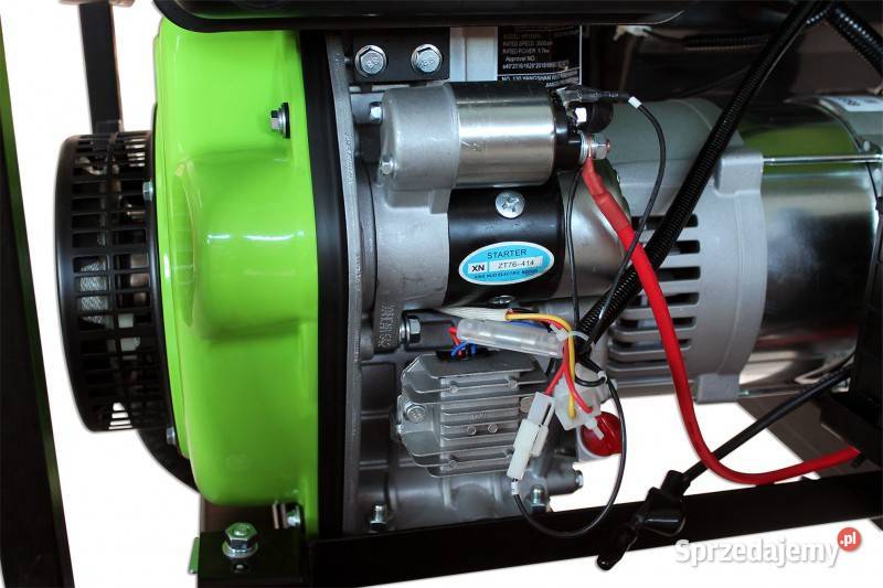 GENERATOR AGREGAT PRĄDU BUDOWLANY AVR DIESEL