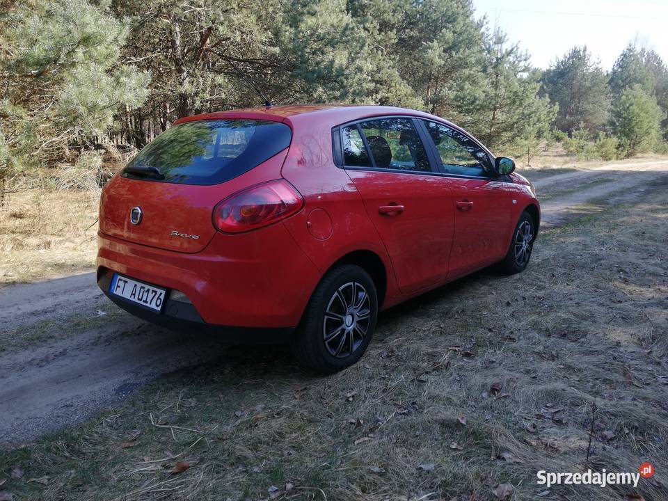 Fiat Bravo II 14 Benzyna Klimatyzacja z Niemiec welurowa tapicerka Kłobuck