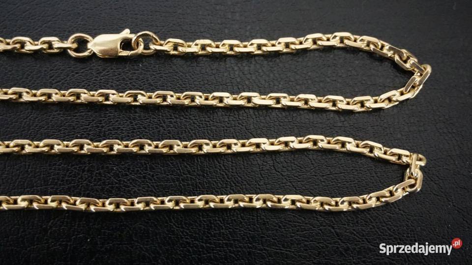 ZŁOTY ŁAŃCUSZEK ANKIER KUTY ŁAŃCUCH 41G Warszawa