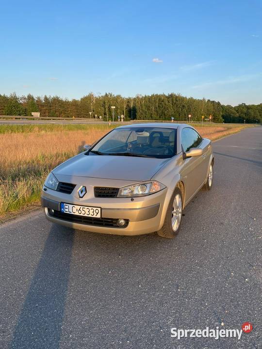 Renault megane II cabrio 2004r 19dci 120