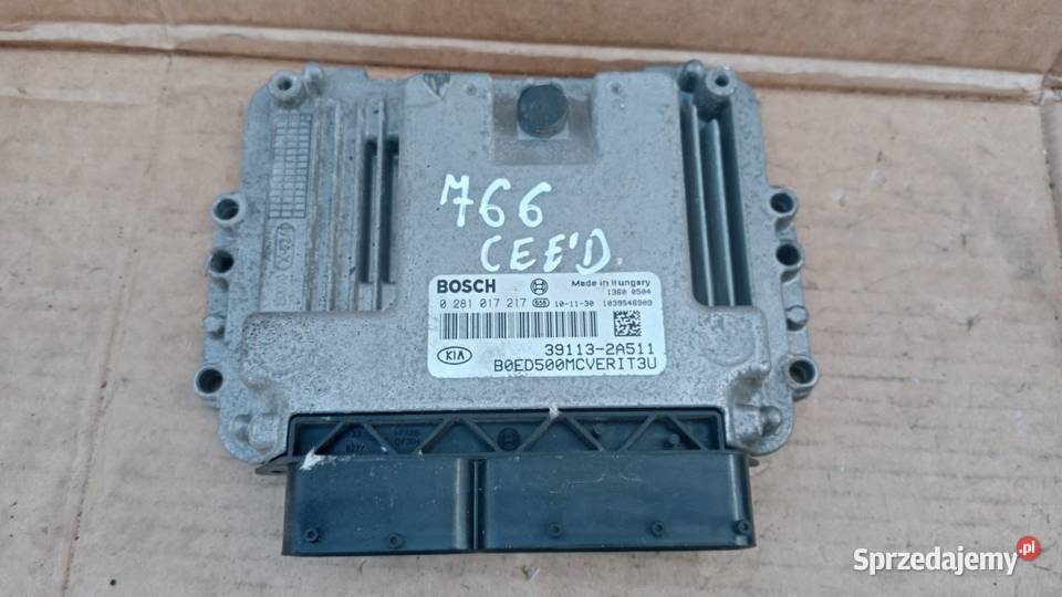 KIA CEED I STEROWNIK ECU 281017217 391132A511 wielkopolskie Zbierkowo