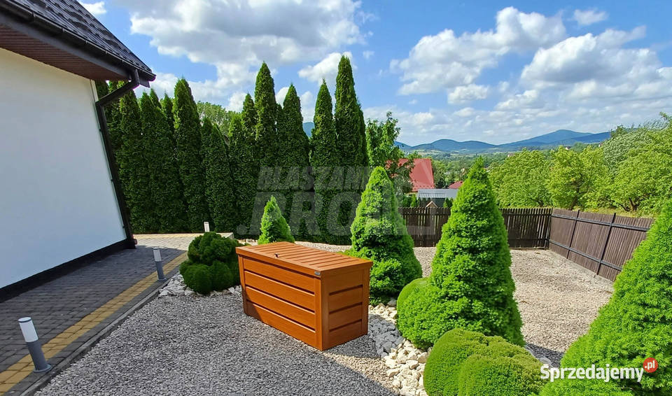 Skrzynia ogrodowa metalowa kufer 150x60x70 złoty Kwidzyn sprzedam