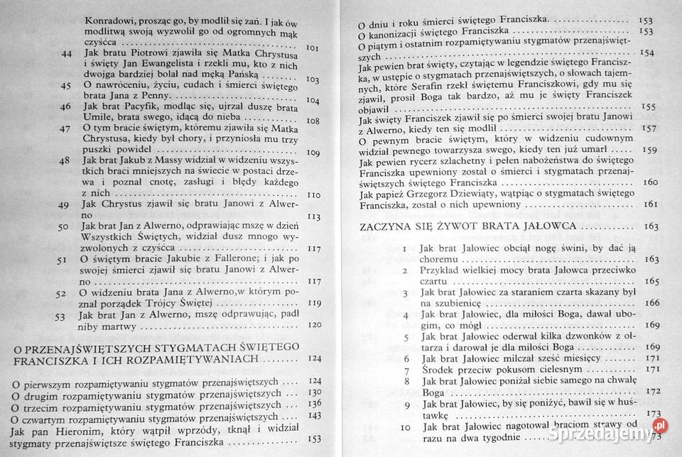 Kwiatki świętego Franciszka Leopold Staff Chełm