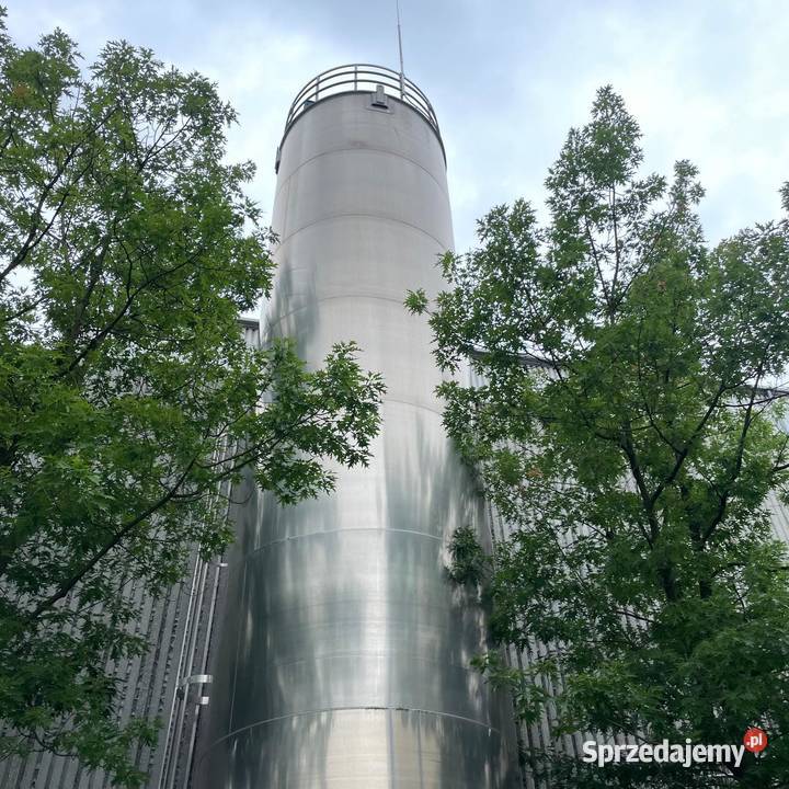 Silos aluminiowy 100 m3 kujawsko-pomorskie Tłuchowo