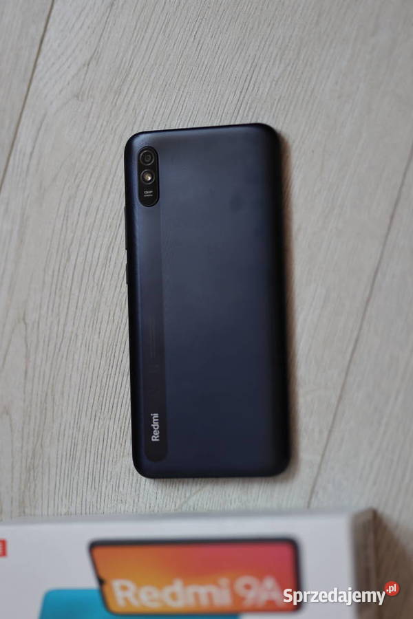 Telefon Xiaomi Redmi 9A granat 64 GB 2 etui Stąporków