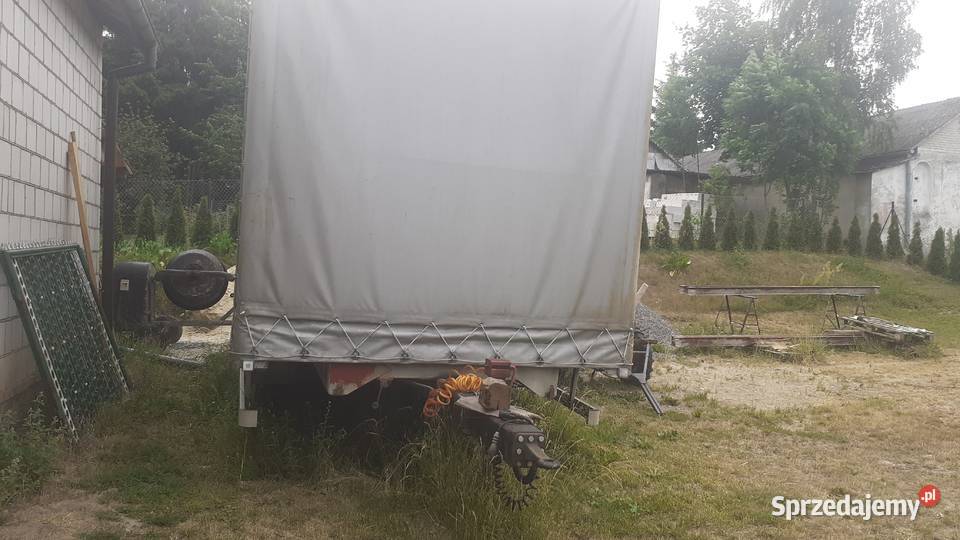 Laweta do słomy przyczepa kontener lubuskie Piotrowice