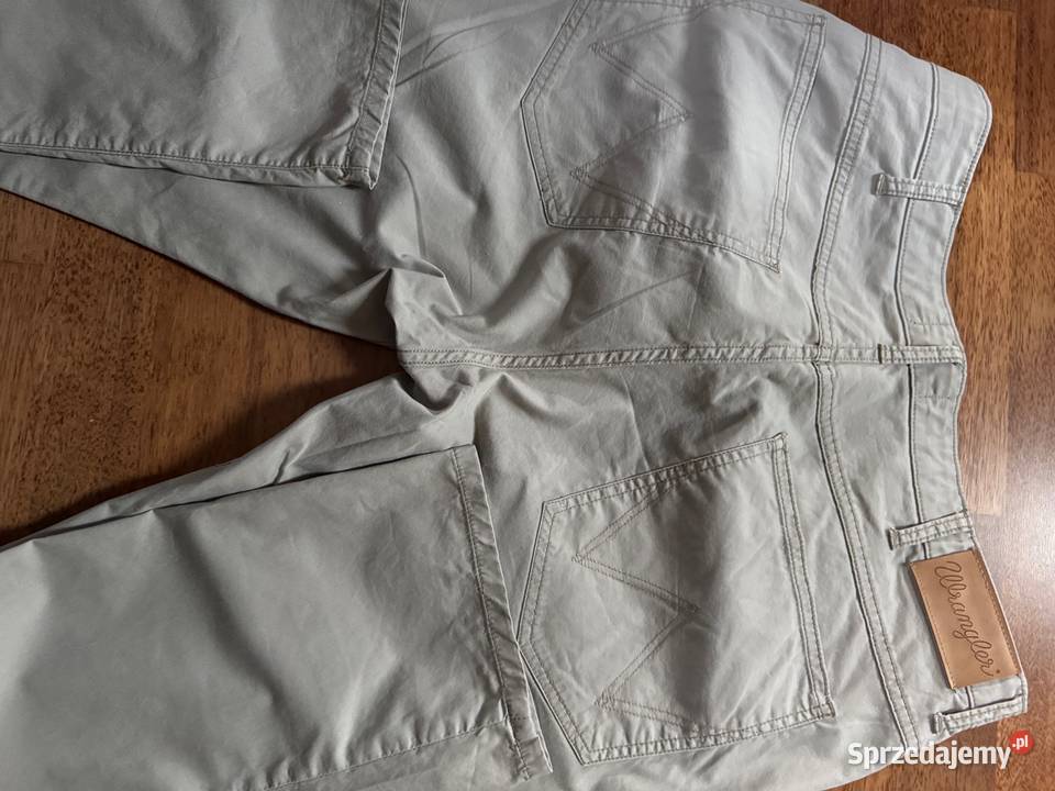 Spodnie Wrangler Arizona 3632 bawełna elastan śląskie Dąbie