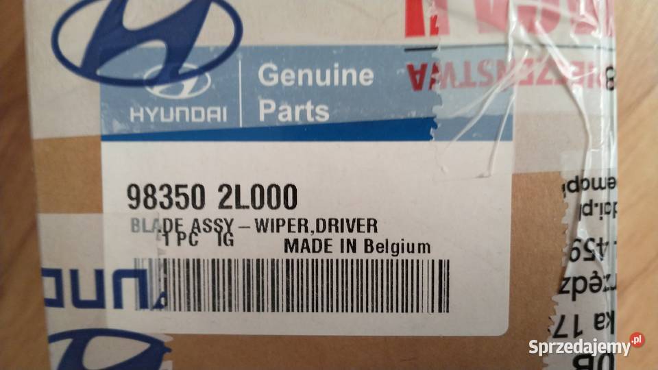 Wycieraczki przód Hyundai lewa 983502L000 prawa Mierzyn