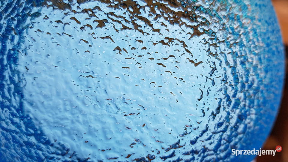 Misa miska Sahara Ząbkowice kolorowe szkło PRL śląskie Dąbrowa Górnicza