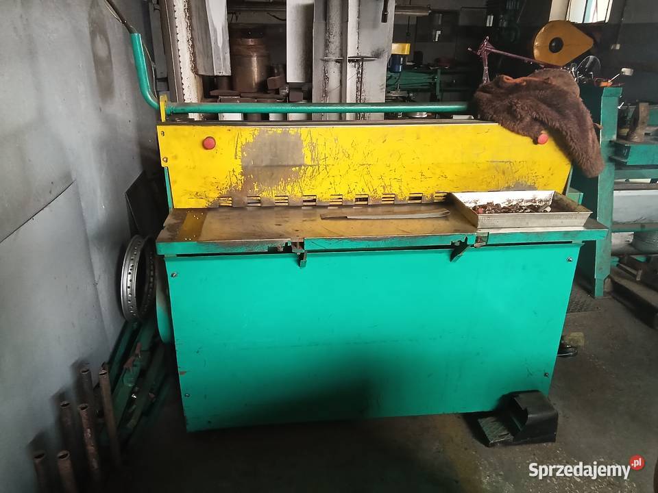 Maszyny poprodukcyjne obróbka metalublachy śląskie