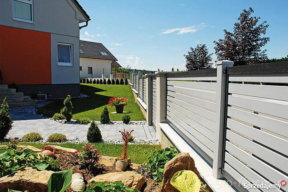 Ogrodzenie aluminiowe NOVO Ogrodzenia i bramy Jasło