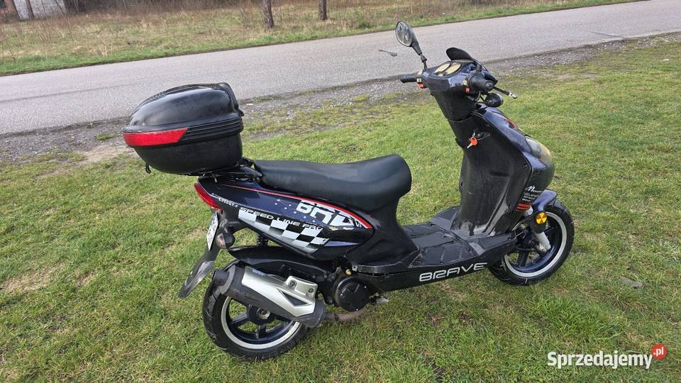 Skuter 50 kufer sprawny zarejestrowany motorower