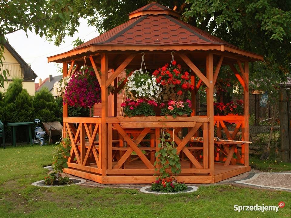 Altana 1 4m Sześciokątna Impregnowana Podłoga