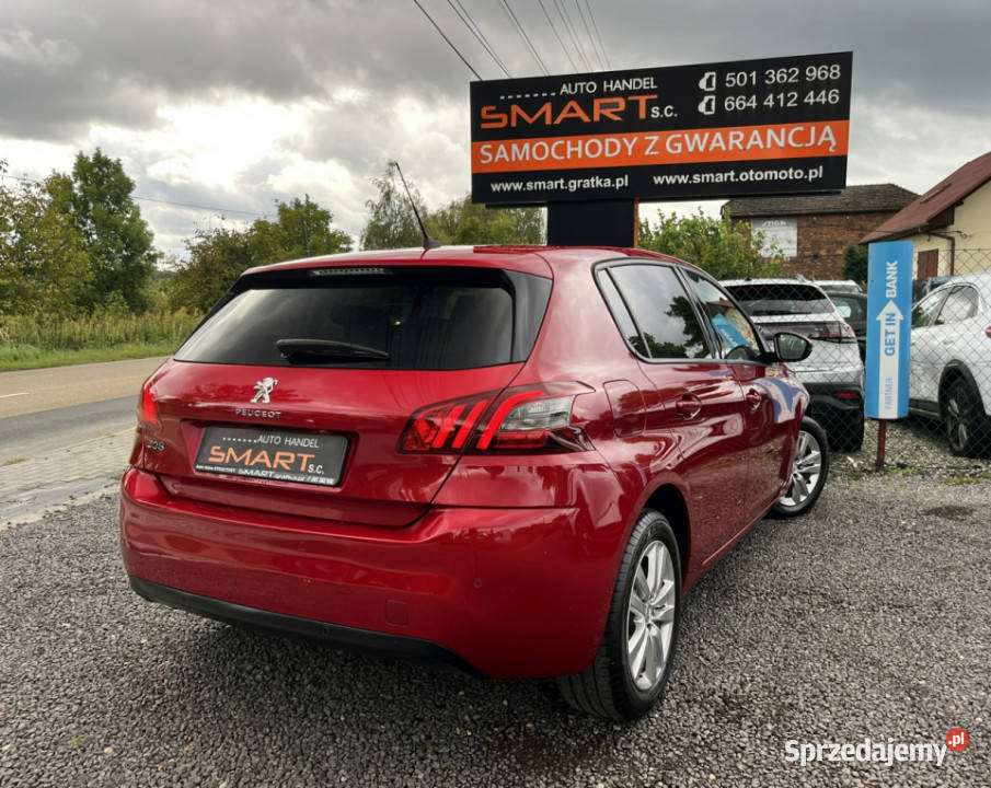 Peugeot 308 Ledy Navi Kamera 360 Serwisowany T9 Motoryzacja Rydułtowy