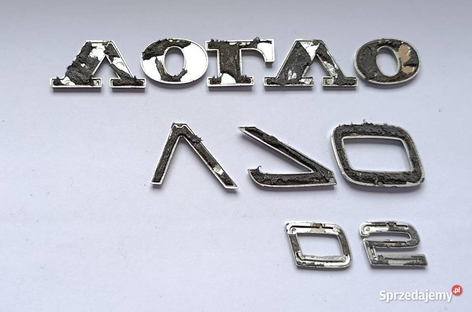 Napis emblemat Volvo V70 II 0005r Lipno