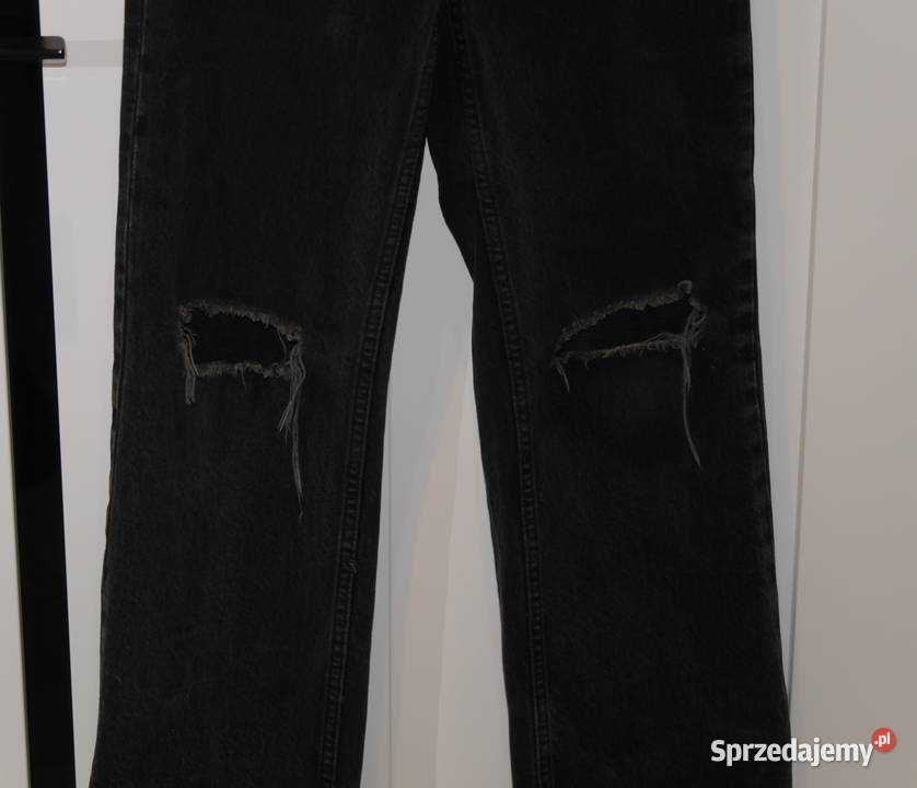 Bershka świetne spodnie dziury 32 XXS