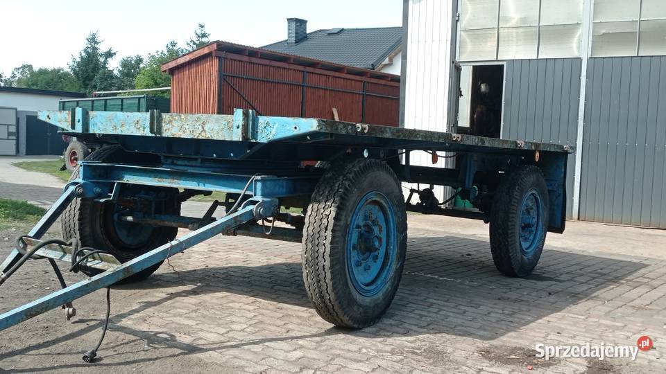 Przyczepa rolnicza bss Rolnictwo lubelskie Krasnystaw