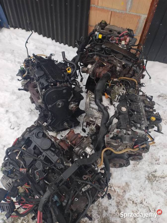 RENAULT 20DCI M9R silnik 4 sztuki kompletne Kielce
