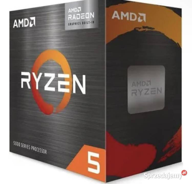Procesor AMD Ryzen 5 5600G 39 GHz 16 MB BOX Liczba rdzeni procesora 6 Lublin