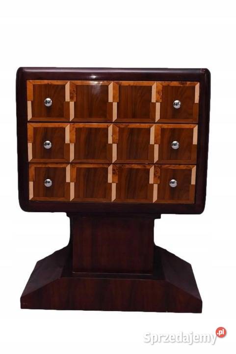 Drewniana Komoda Art Deco 3 Szuflady Regał małopolskie Kraków