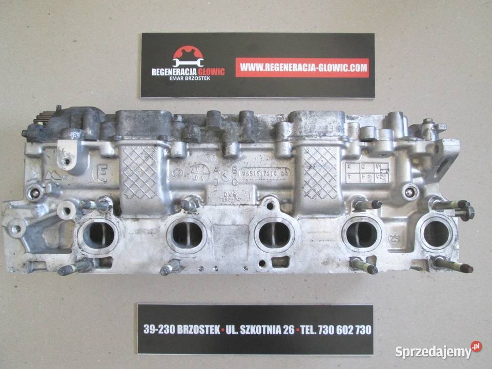 GŁOWICA 16 HDI TDCI 16V 9651517110 Citroen Ford Silniki i osprzęt Brzostek sprzedam