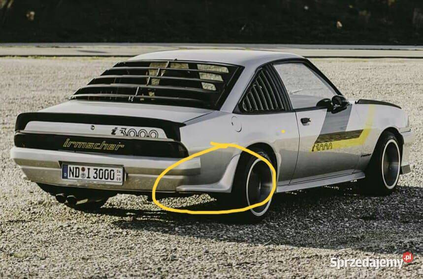 Opel Manta B Ascona B sierpy listwy progi Mattig Wiązów