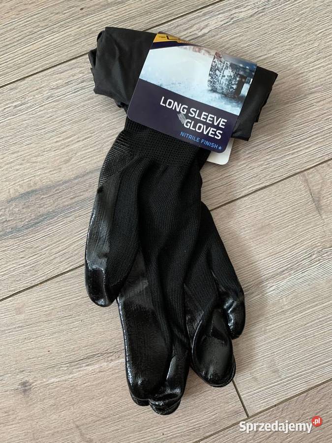 Rękawice Nitrylowe Robocze z Długim Rękawem 60 Stalowa Wola