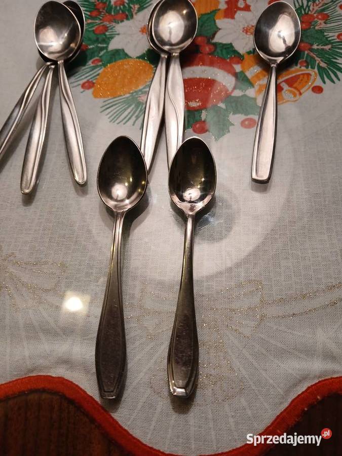 Łyżeczki do kawy sygnowane Gerlach różne Dom i Ogród