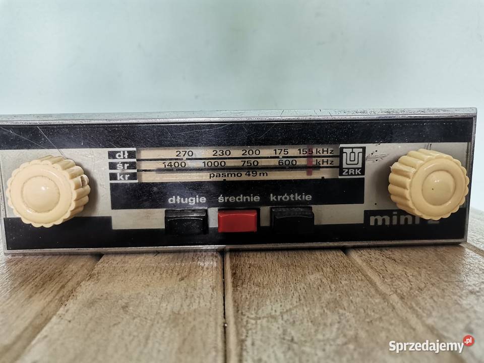 Stare radio Unitra ZRK Mini 2 Vintage Audio Kraków
