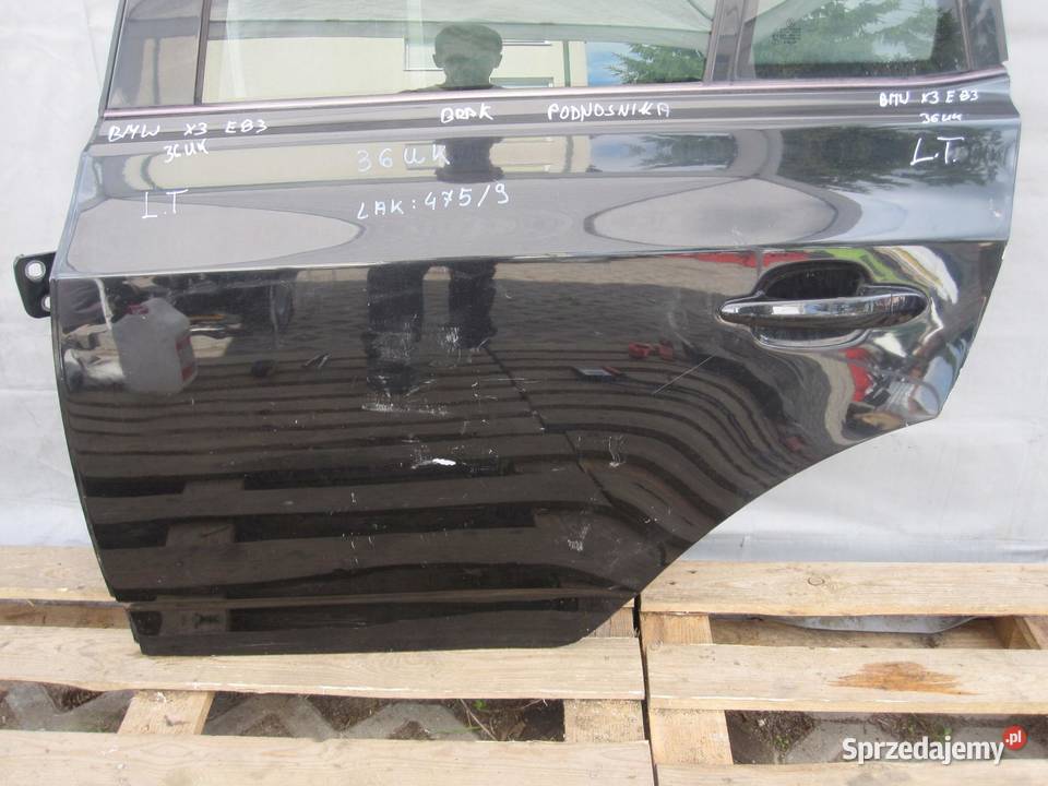 BMW X3 E83 04r drzwi lewe tył świętokrzyskie