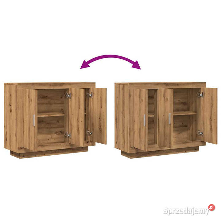 Szafka dąb artisian 92x35x75 materiał mazowieckie Warszawa