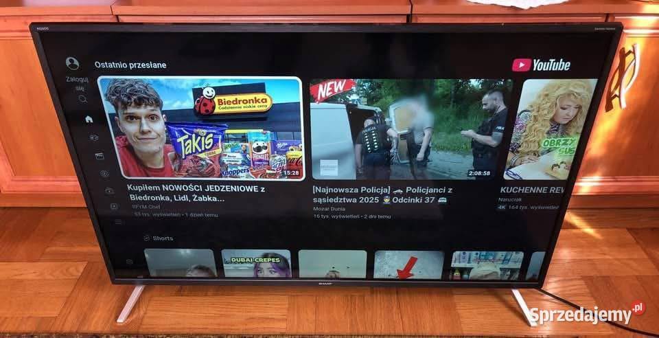 Telewizor Sharp 40 SMART TV YOUTUBE Radzyń Podlaski