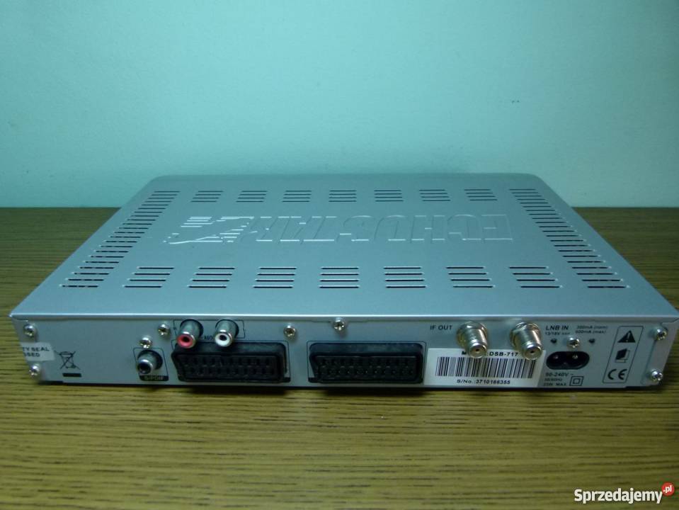 Dekoder SAT Echostar DVB 717 bez pilota SPRAWNY Zamość