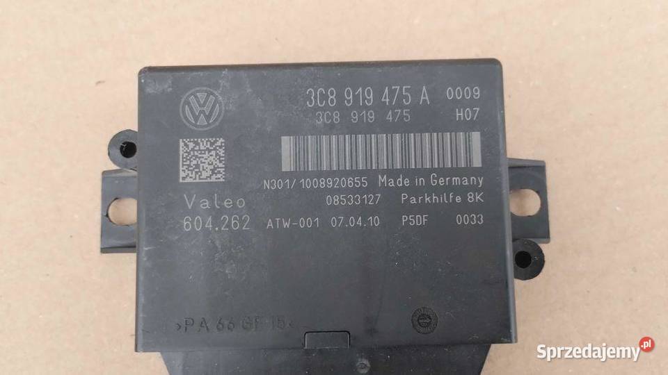 Moduł Sterownik Czujników Parkowania Pdc Vw dolnośląskie