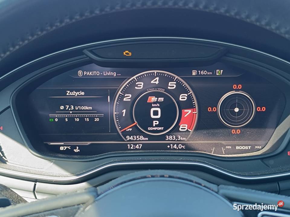 Audi A5 20 TFSI Quattro STronic 252 CYMC Mrągowo sprzedam