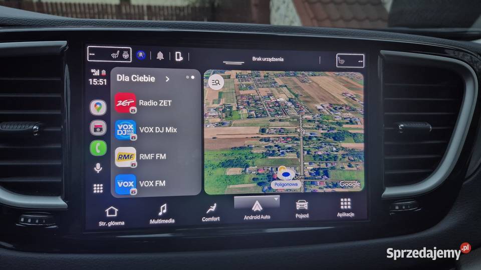 Chrysler Pacifica 2022 blis Radar Kamera Lublin