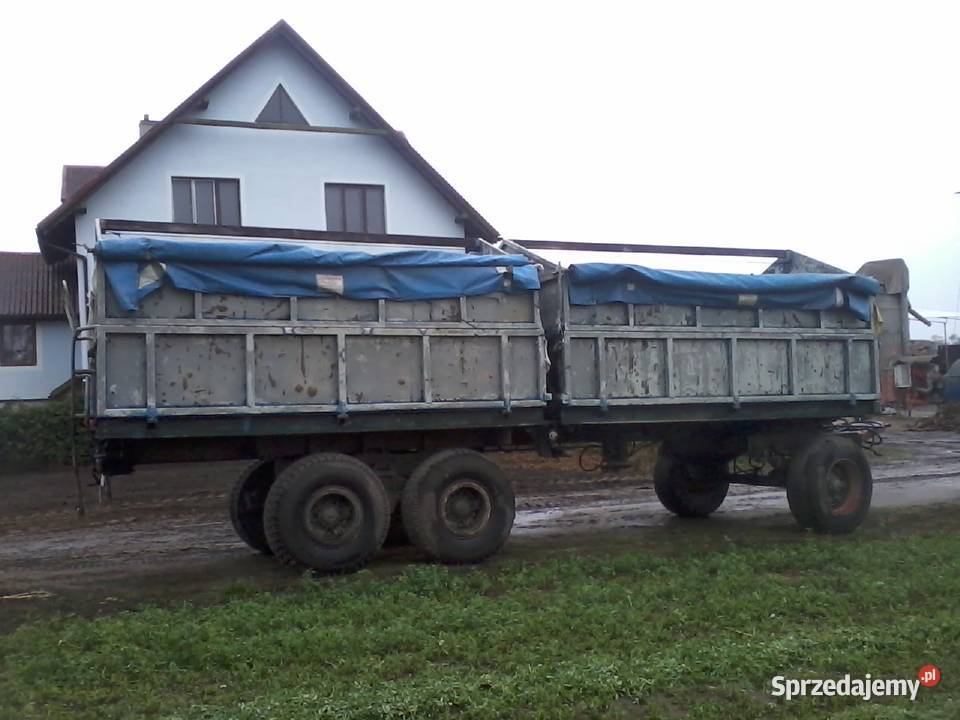 przyczepa jpts 12 ruska wywrotka Sumówko