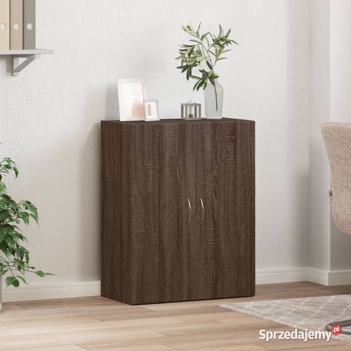 Szafka na dokumenty brązowy dąb 60x32x775 sprzedam
