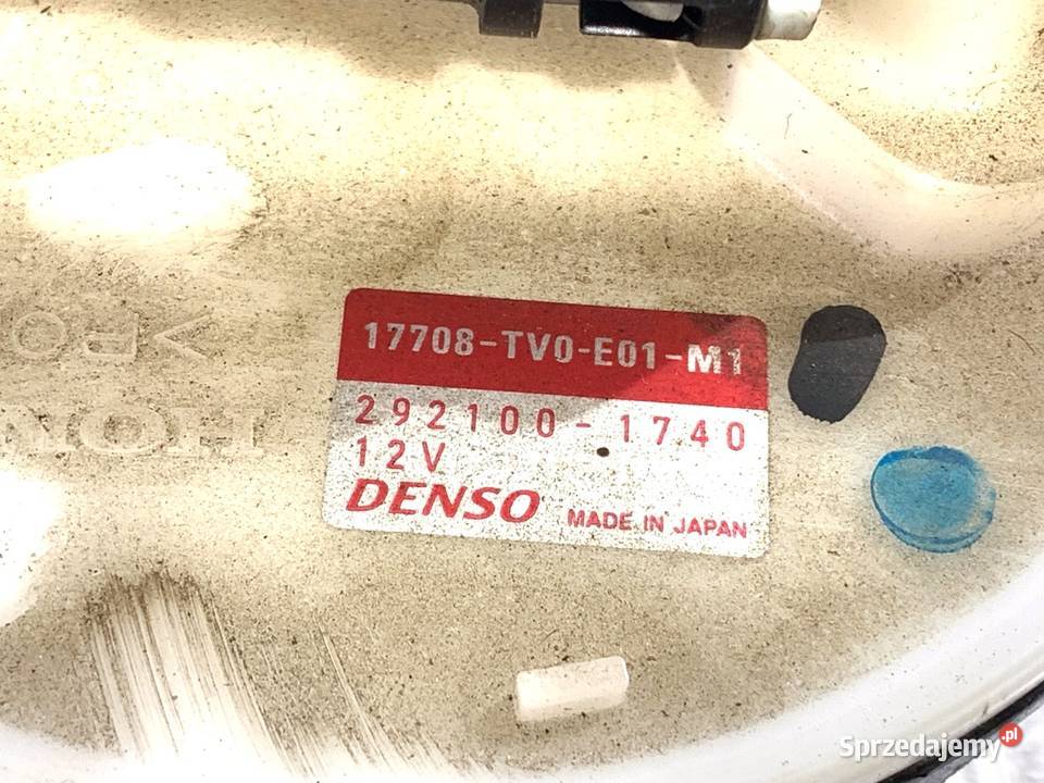 POMPA PALIWA HONDA CIVIC IX 17708TV0E01M1 14 99 sprzedam