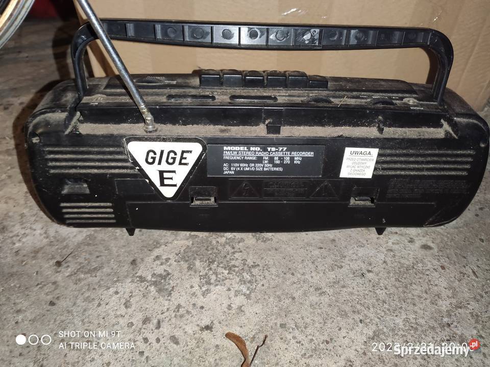 Radio radioodtwarzacz magnetofonowy Kołobrzeg