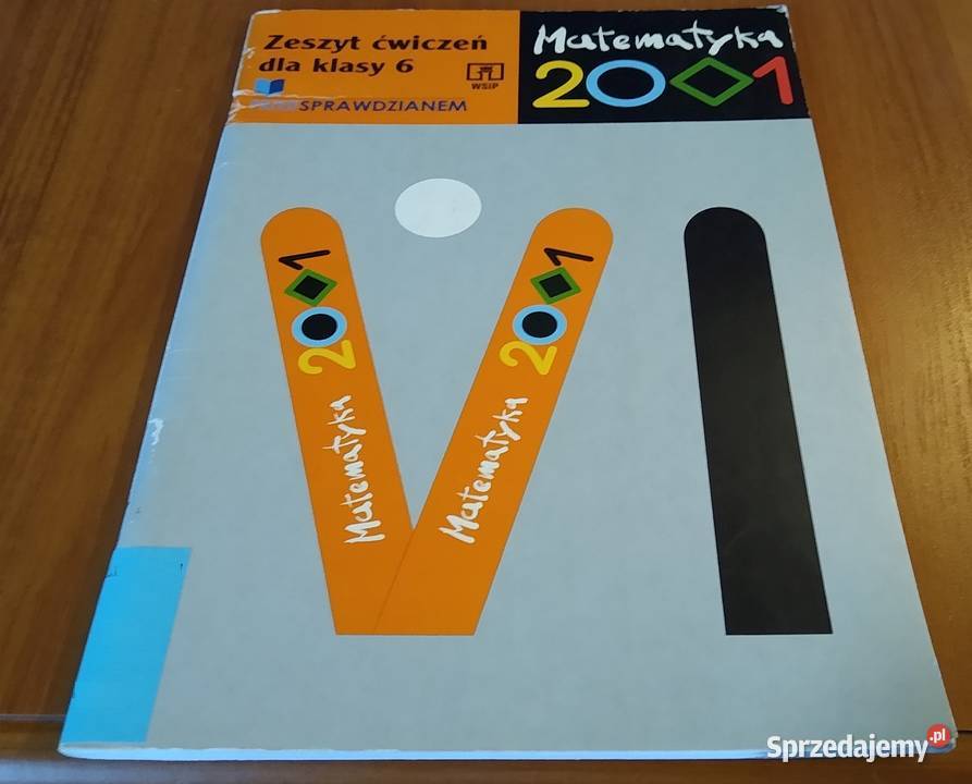Matematyka 2001 przed sprawdzianem zeszyt Podręczniki Gdańsk