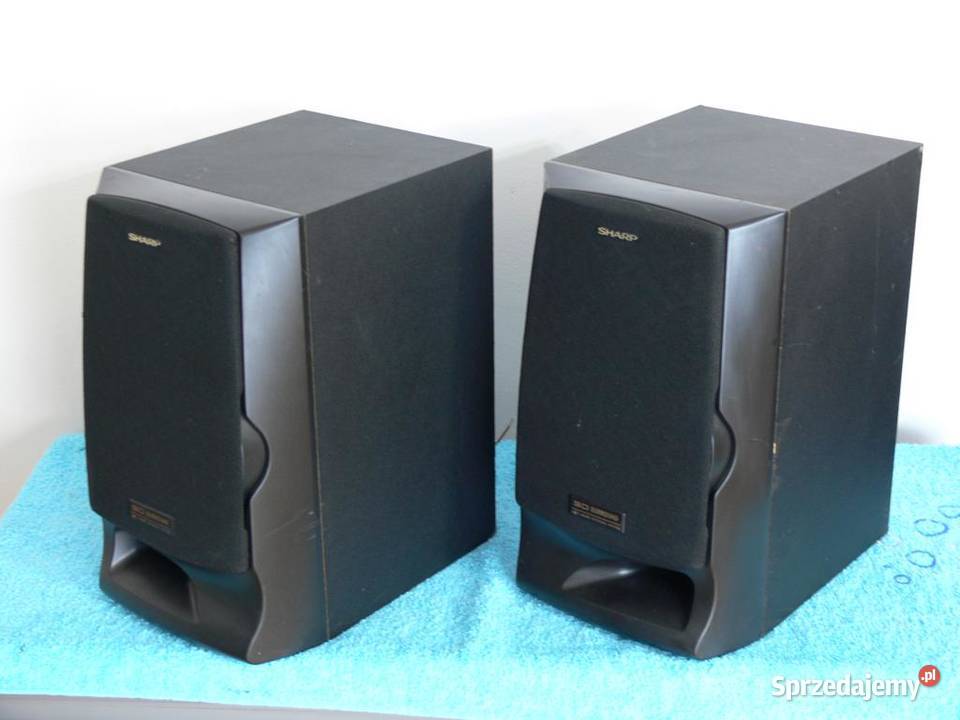 Mocne kolumny Sharp 2 x 100 wat WYSYŁKA Jasło