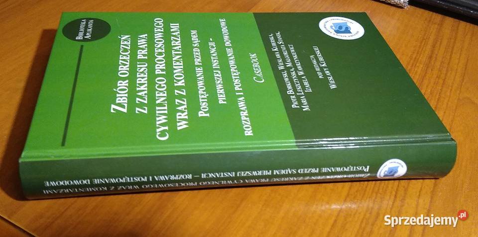 Zbiór orzeczeń z zakresu prawa cywilnego twarda