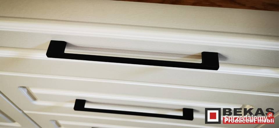 SALON Klasyczna Biała Komoda LONDYN 160 Dąb 45cm lubuskie Dobrojewo