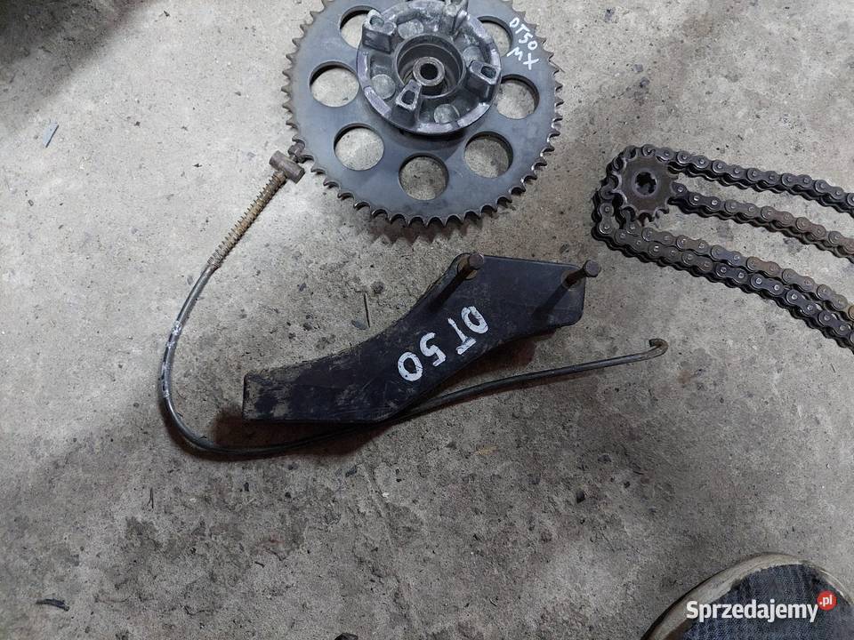 Yamaha DT 50 MX napęd zębatki łańcuch zębatka Jelenia Góra